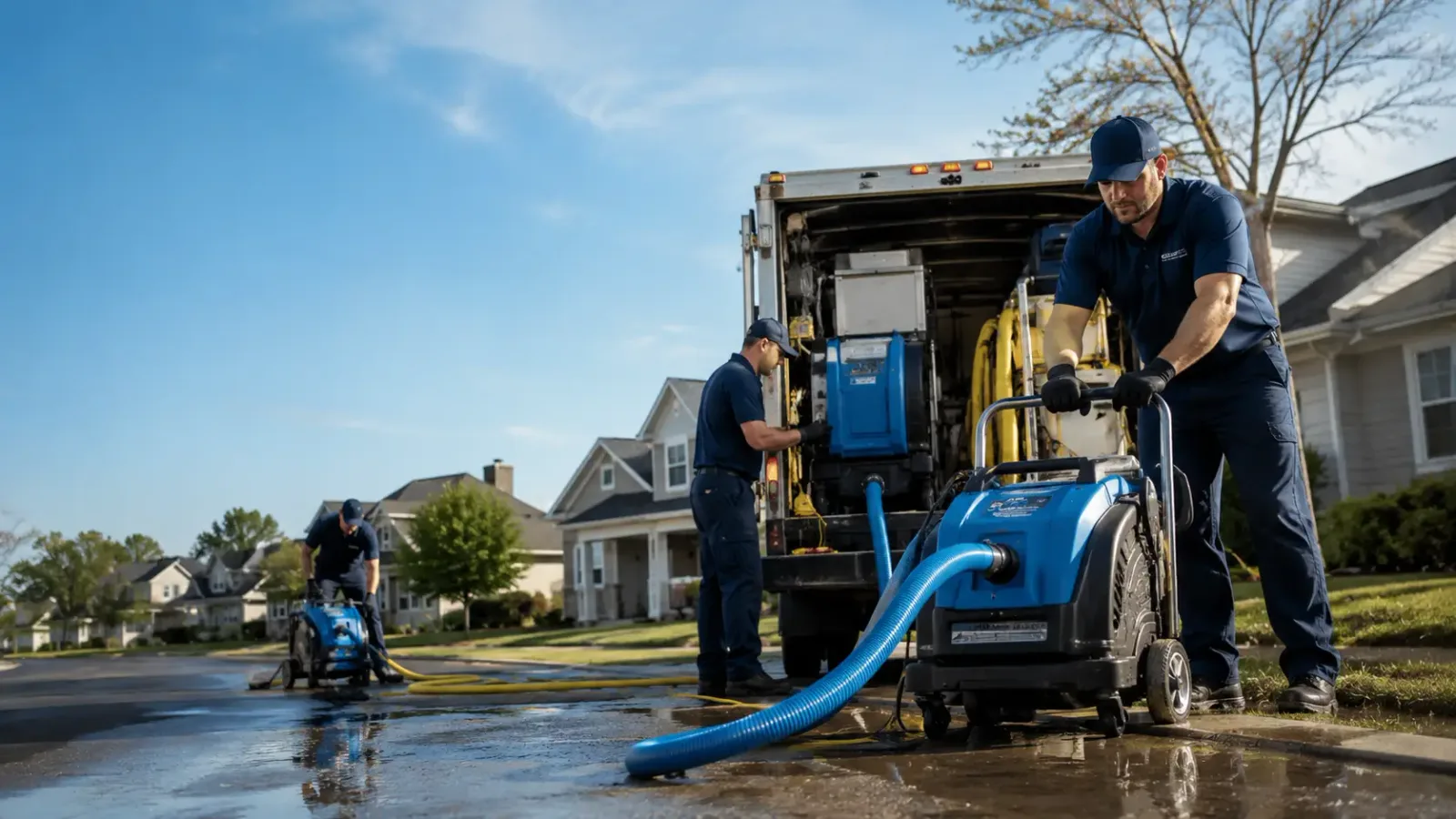 Flood Damage Cleanup in Bluefield, WV